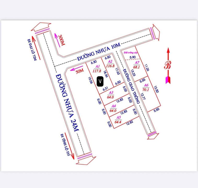 Đất nền Khối 7, Nghi Phong 117.8m² giá 3.56 tỷ - Vị trí đắc địa, giao thông thuận lợi!