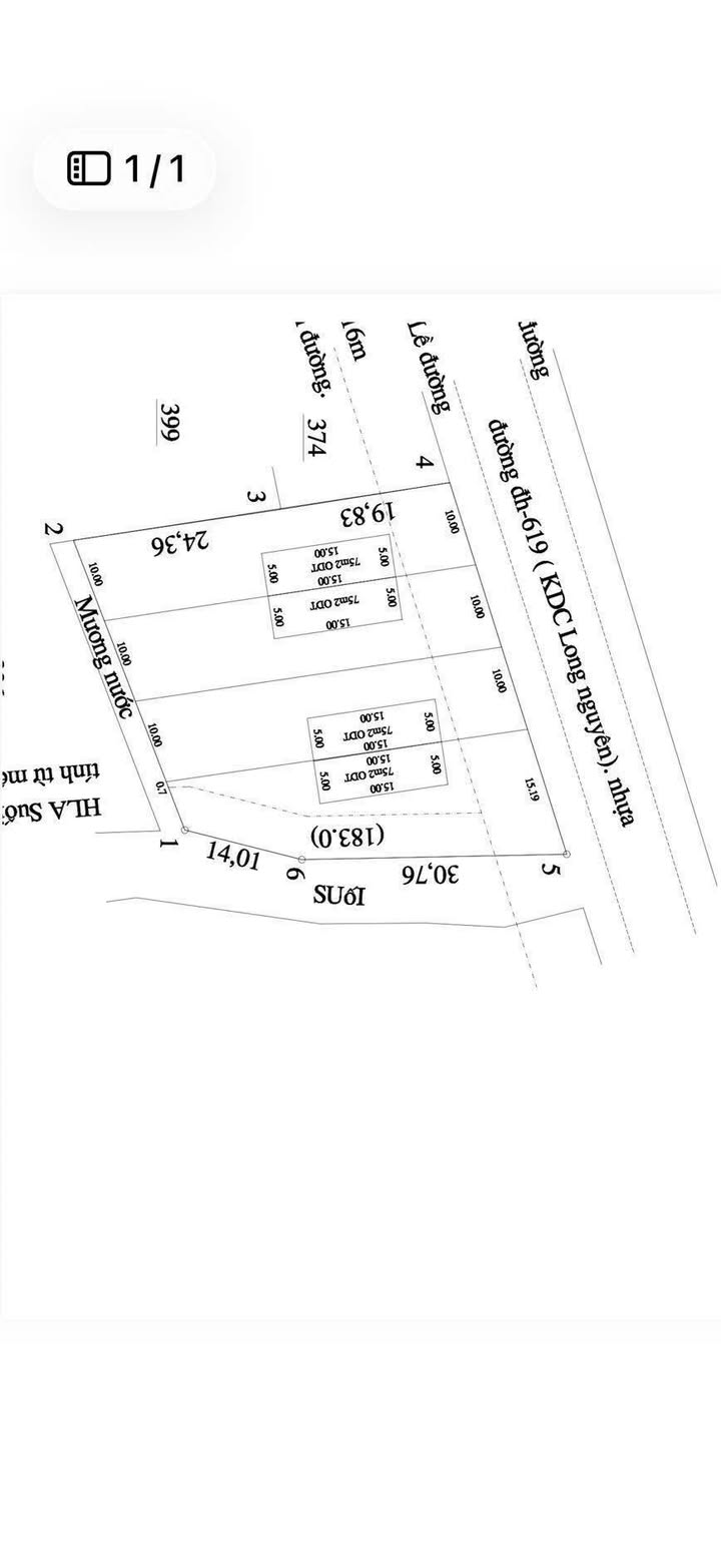 Đất nền Long Nguyên - ĐH619 430m² giá 2.1 tỷ - Đầu tư sinh lời hấp dẫn!