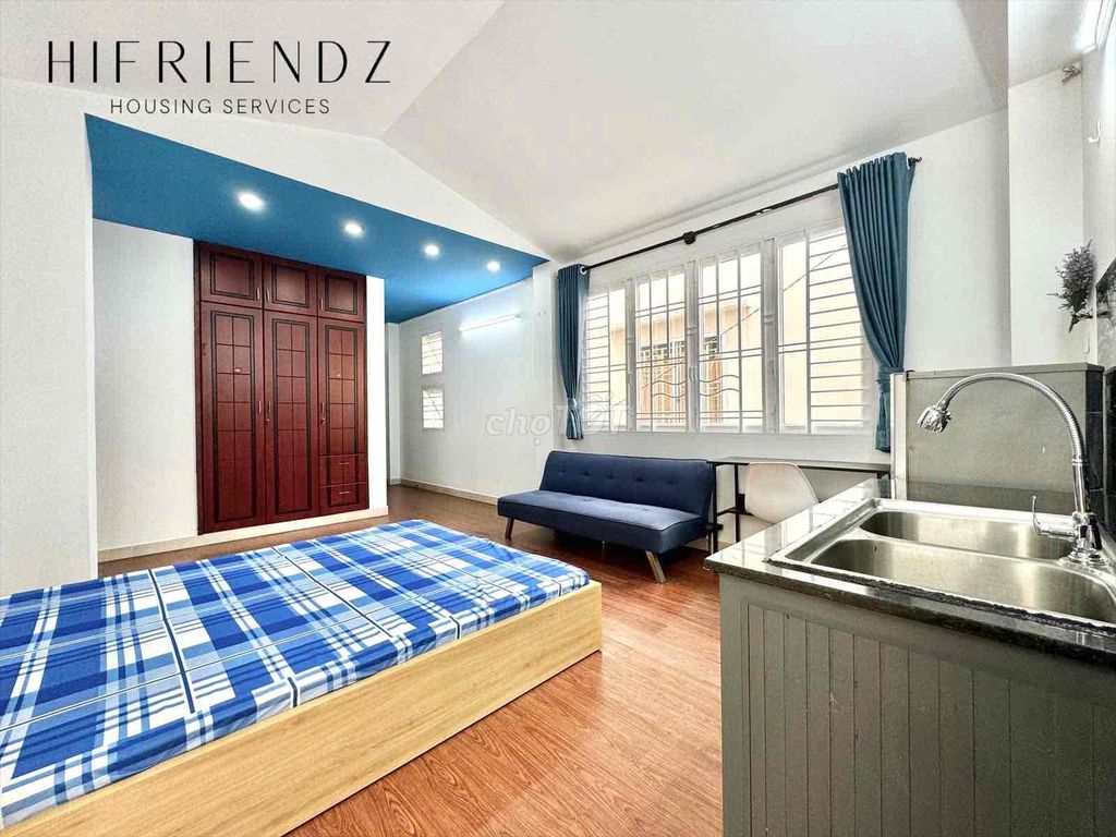 Căn hộ cho thuê Bancol mặt sau Quận 5 30m² giá 5.8 triệu - An ninh tốt, đầy đủ tiện nghi