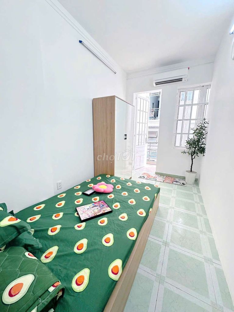 Căn hộ cho thuê tại Bạch Đằng, Tân Bình 50m² giá 8 triệu - Không chung chủ, thoải mái nuôi thú cưng!