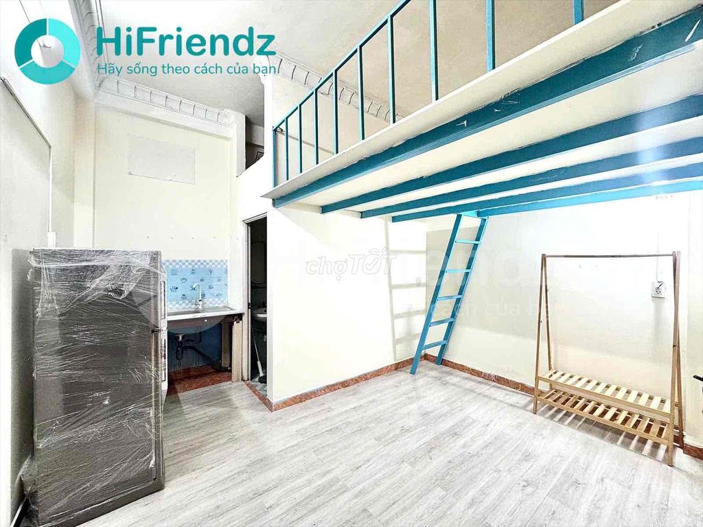 Cho thuê phòng gác full nội thất Thành Thái Q10 25m² giá 4.2 triệu - Tự do giờ giấc, không chung chủ!