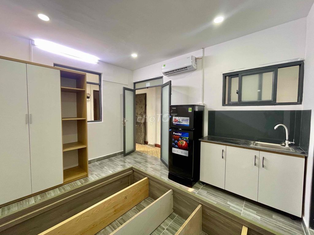 Phòng trọ mới xây Gò Vấp 22m² giá 3.7 triệu - Nội thất đầy đủ, sẵn sàng vào ở!