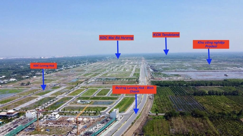 Bán đất thổ cư 90m² - Kết nối Võ Văn Kiệt, Vành Đai 3,4 - Giá chỉ 2.25 tỷ!