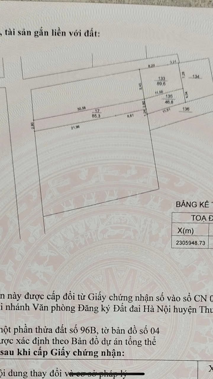 Đất nền 89,6m² tại chợ Xóm 2, Xã Chương Dương - Giá tốt cho nhà đầu tư!