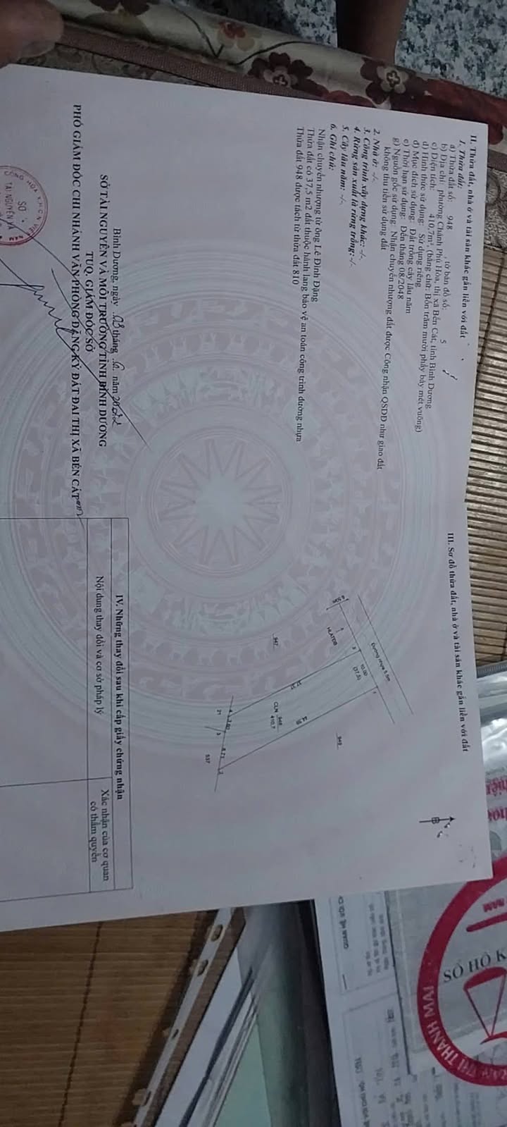 Đất nền Chánh Phú Hòa, Bến Cát 420m² giá 2.2 tỷ - Đường nhựa thông đẹp, tiện ích đầy đủ!