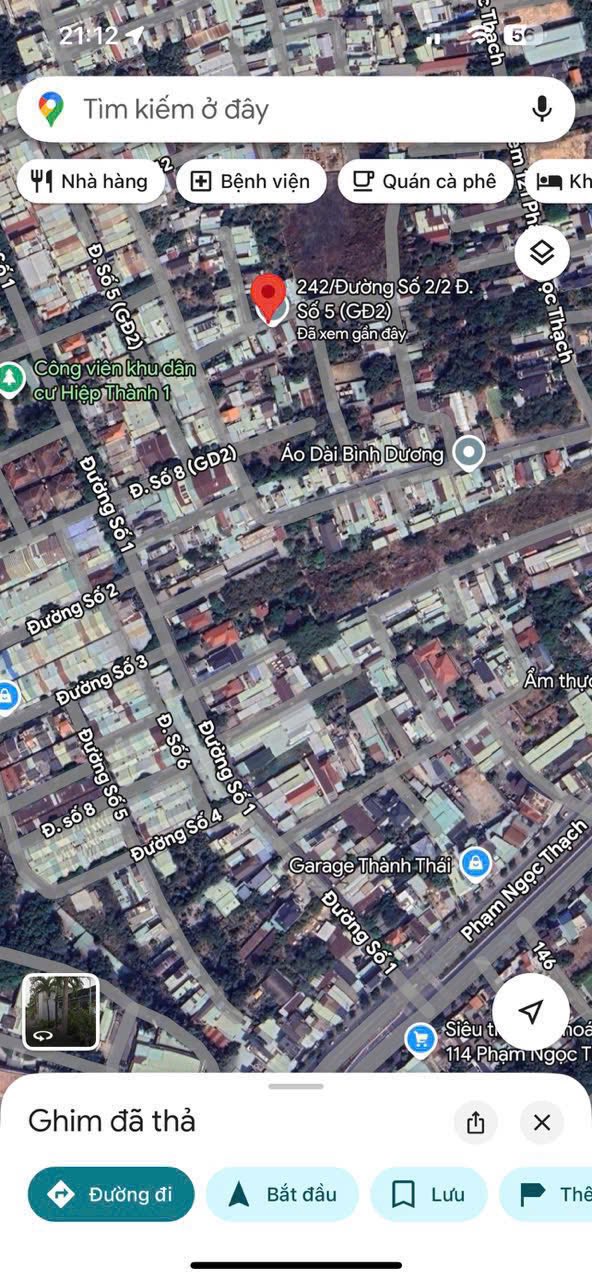 Đất nền KDC Hiệp Thành 1, Phú Lợi, 108m² giá 2.75 tỷ - Vị trí đẹp, đầu tư sinh lời!