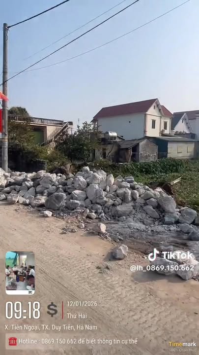 Đất đấu giá Tiên Ngoại, Duy Tiên - 110m² giá 3 tỷ - Cơ hội đầu tư hấp dẫn!