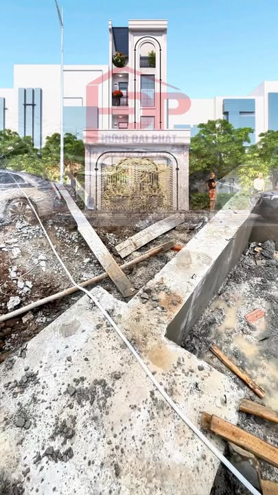 Biệt thự sân vườn tiểu cảnh 148m² tại Quỳnh Hoàng Nam Sơn - Thang máy tiện nghi!