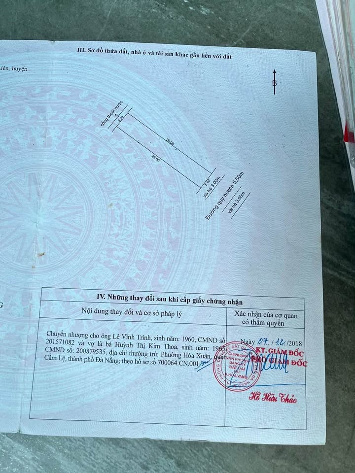 Đất nền Hòa Liên 4, Liên Chiểu, Đà Nẵng 145m² giá 2.8 tỷ - Chính chủ bán gấp!