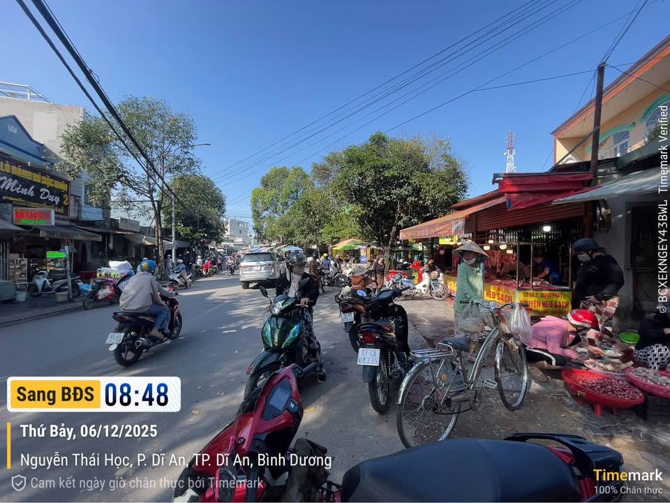 Đất sổ hồng riêng 123m² tại Dĩ An - Giá chỉ 3.65 tỷ, vị trí đắc địa!