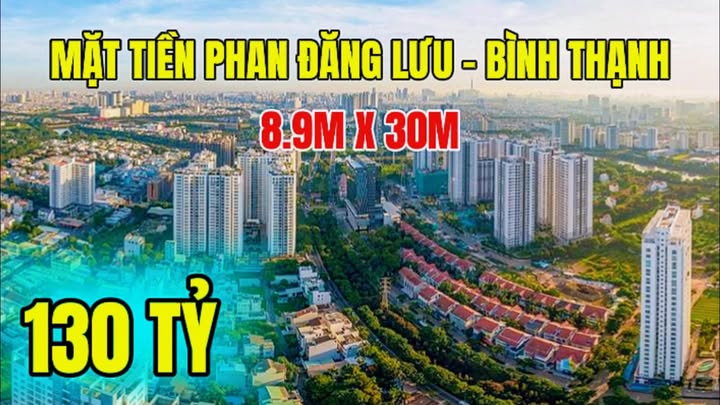 Đất mặt tiền Phan Đăng Lưu, Quận Bình Thạnh, 261m² giá 130 tỷ - Cơ hội đầu tư hấp dẫn!