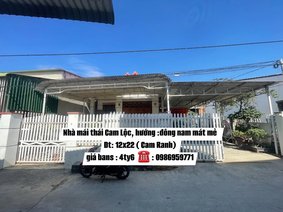 Nhà mái thái Cam Lộc - 264m² giá 4.6 tỷ - Vị trí trung tâm tiện lợi!