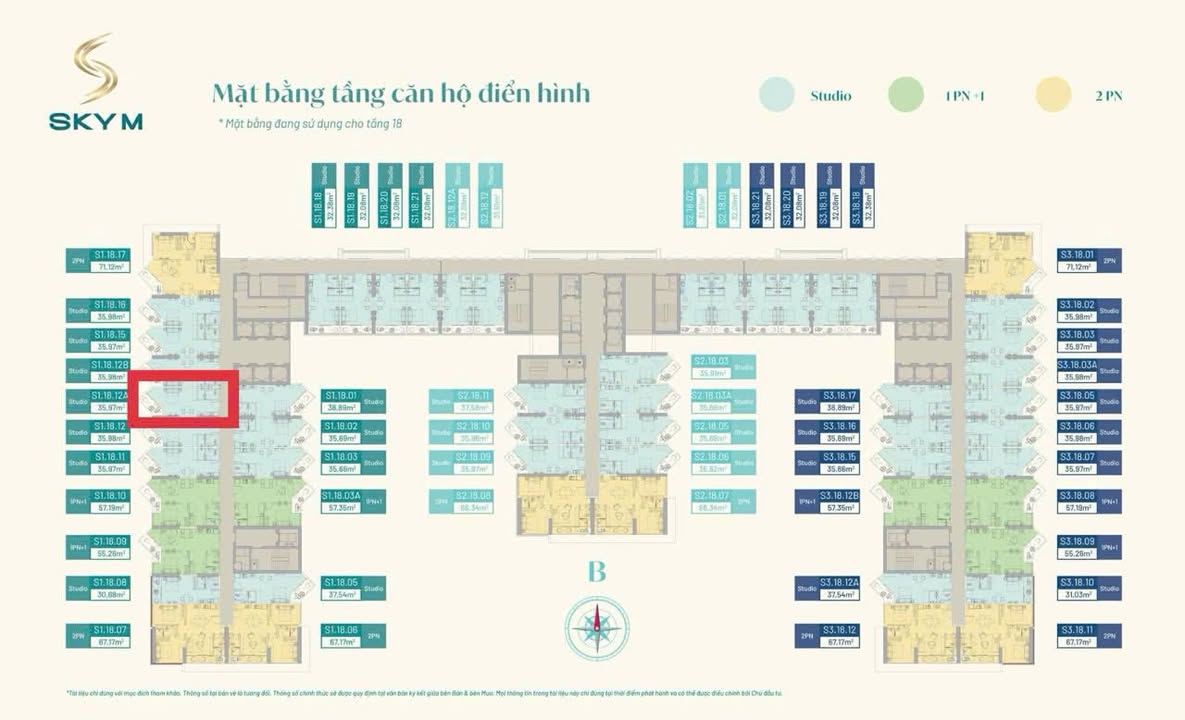 Căn hộ SKYM Hạ Long 35,97m² giá thỏa thuận - View hồ nhạc nước tuyệt đẹp!