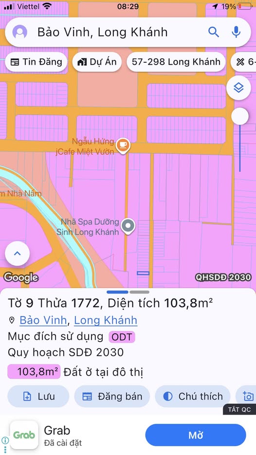 Đất nền 104m² tại Phường Bảo Vinh, Long Khánh - Giá tốt chỉ 1.6 tỷ!