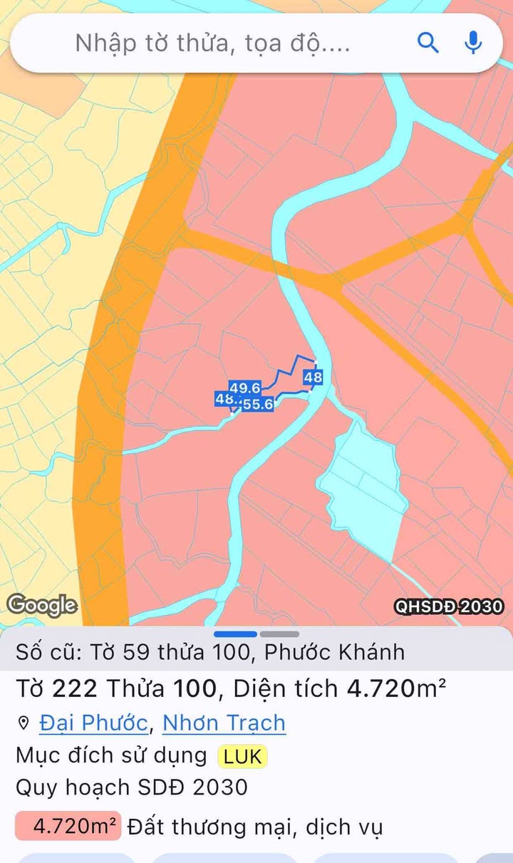 Đất nền Xã Phước Khánh 1000m² giá 800 triệu - Đầu tư sinh lời ngay!
