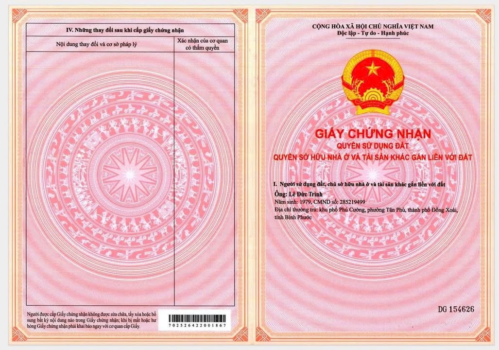 Đất nền chính chủ Chơn Thành 100m² giá 360 triệu - Cơ hội đầu tư lý tưởng!