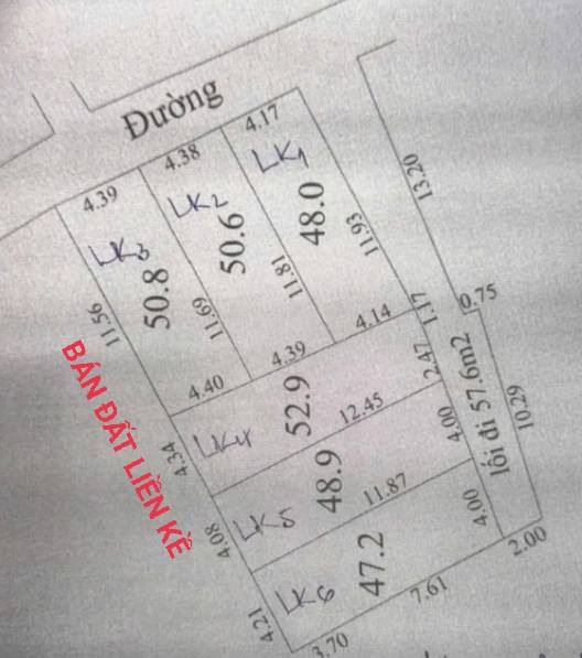 Đất liền kề Như Quỳnh, Hưng Yên 50m² giá chỉ từ 2 tỷ - Đầu tư sinh lời ngay!