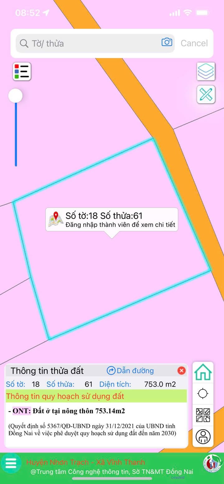 Đất nền Nhơn Trạch 698m² chỉ 1.4 tỷ - Cơ hội đầu tư tuyệt vời!