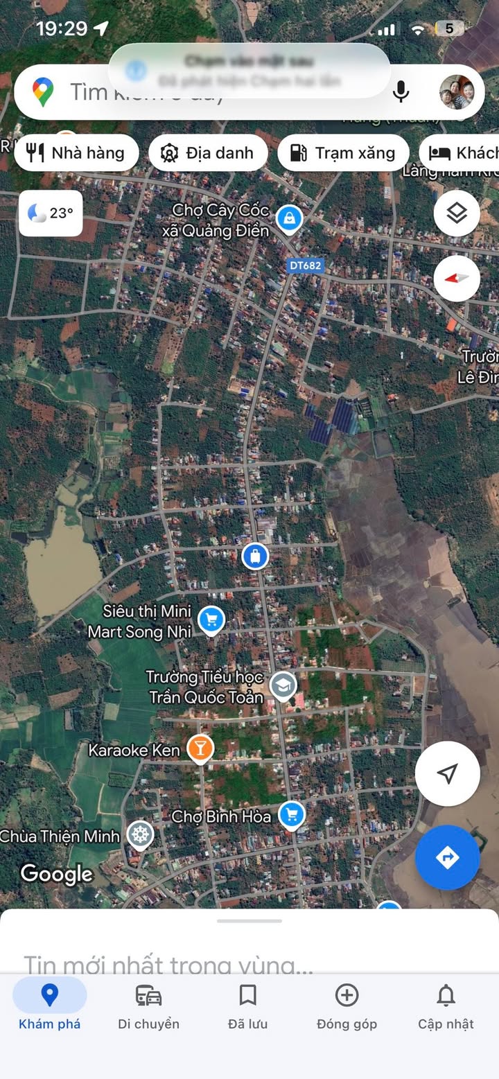 Đất nền mặt đường Tỉnh lộ 2, xã Bình Hòa, 650m² giá 11.05 tỷ - Cơ hội đầu tư tuyệt vời!