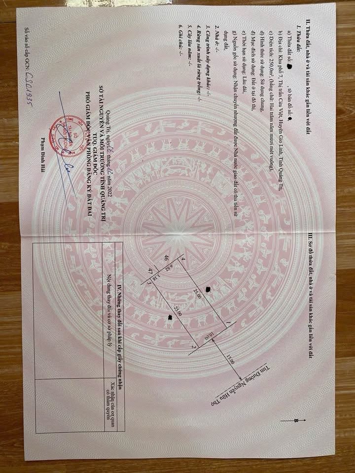 Bán FrontHouse mặt tiền Nguyễn Hữu Thọ, Cửa Việt, 250m² - Tiềm năng đầu tư cao!