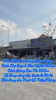 Nhà mặt tiền đường Quang Trung, Cần Thơ 128m² giá 3 tỷ - Cách chợ chỉ 200m!