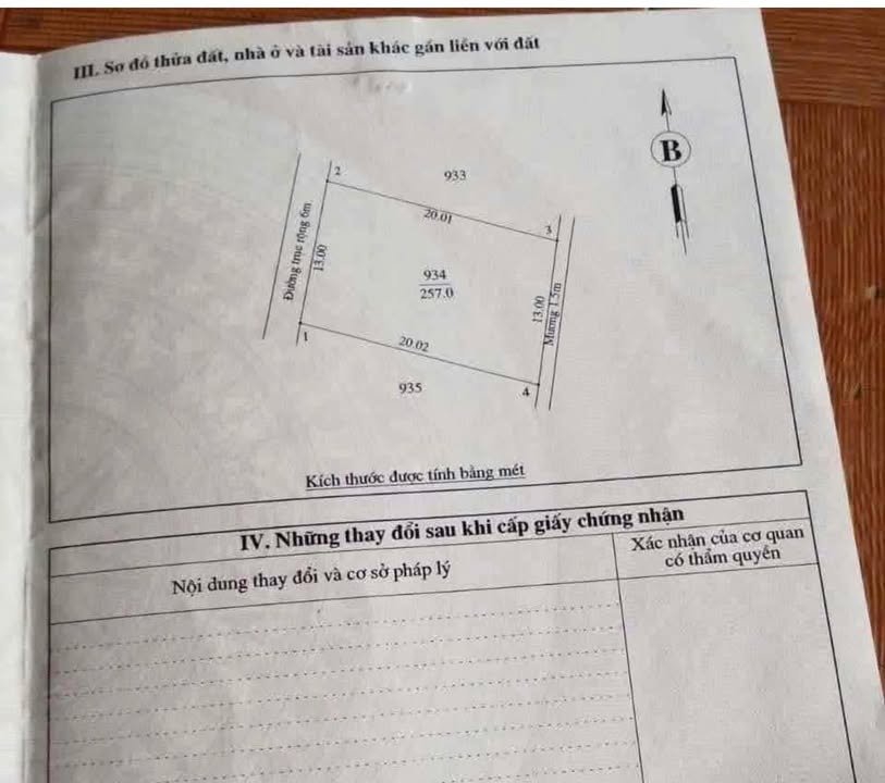 Đất thổ cư Hùng Tiến 257m² giá chỉ 1 tỷ - Cơ hội đầu tư tuyệt vời!