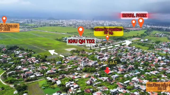 Đất nền Dạ Lê Chánh, Thủy Vân 111m² giá 1.5 tỷ - Sổ hồng sang tên nhanh!