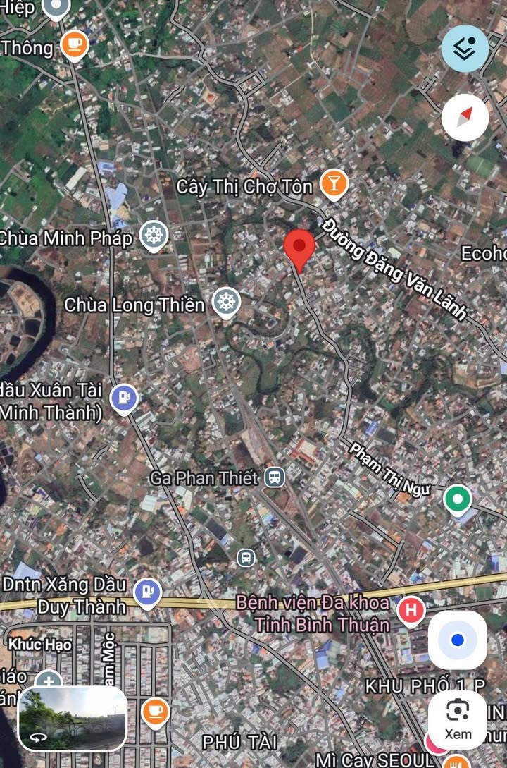 Đất thổ cư mặt tiền đường nhựa Phú Tài 662m² giá 9.5 tỷ - Tiềm năng tăng giá vượt trội!