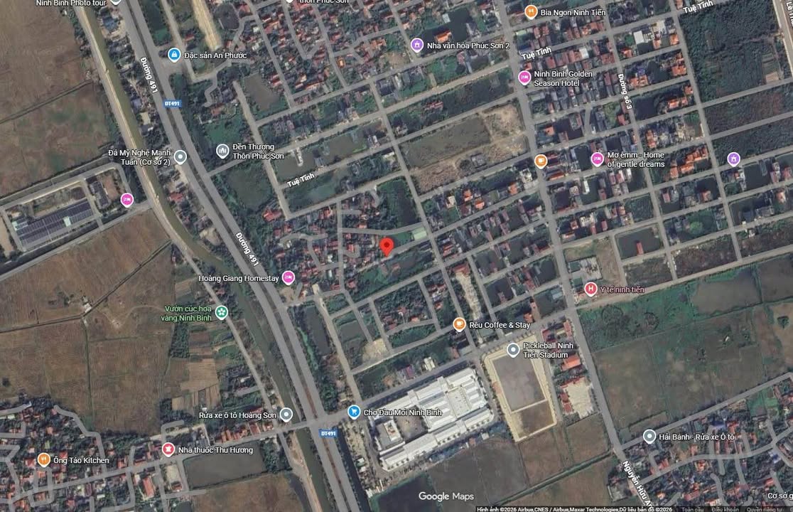 Đất nền Ninh Khánh, Thành phố Hoa Lư 95m² - Vị trí đắc địa gần chợ đầu mối!