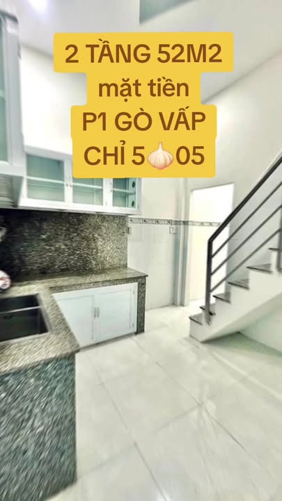 Nhà phố mặt tiền Lương Ngọc Quyến P1 Gò Vấp 52m² giá 5.05 tỷ - Sẵn sàng ở ngay!