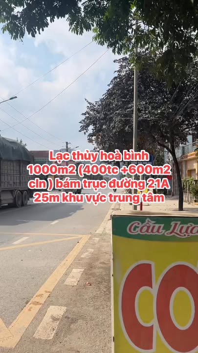 Đất nền Lạc Thủy Hòa Bình 1000m² giá 10 tỷ - Đầu tư sinh lời hấp dẫn!