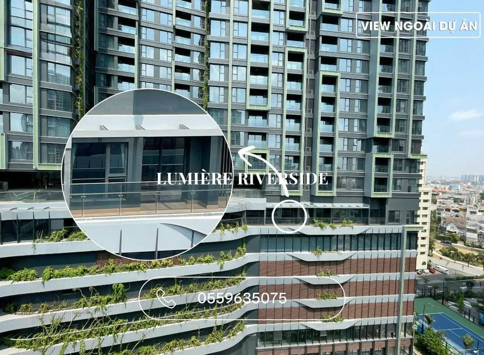 Căn hộ 1PN Lumiere Riverside Thủ Đức 64m² giá 8.975 tỷ - Sẵn sàng vào ở ngay!