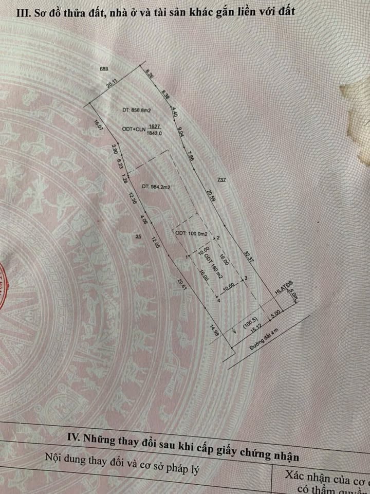 Đất nền Tân Định, 1.843m² giá 11 tỷ - Phù hợp làm kho, bãi, nhà xưởng!