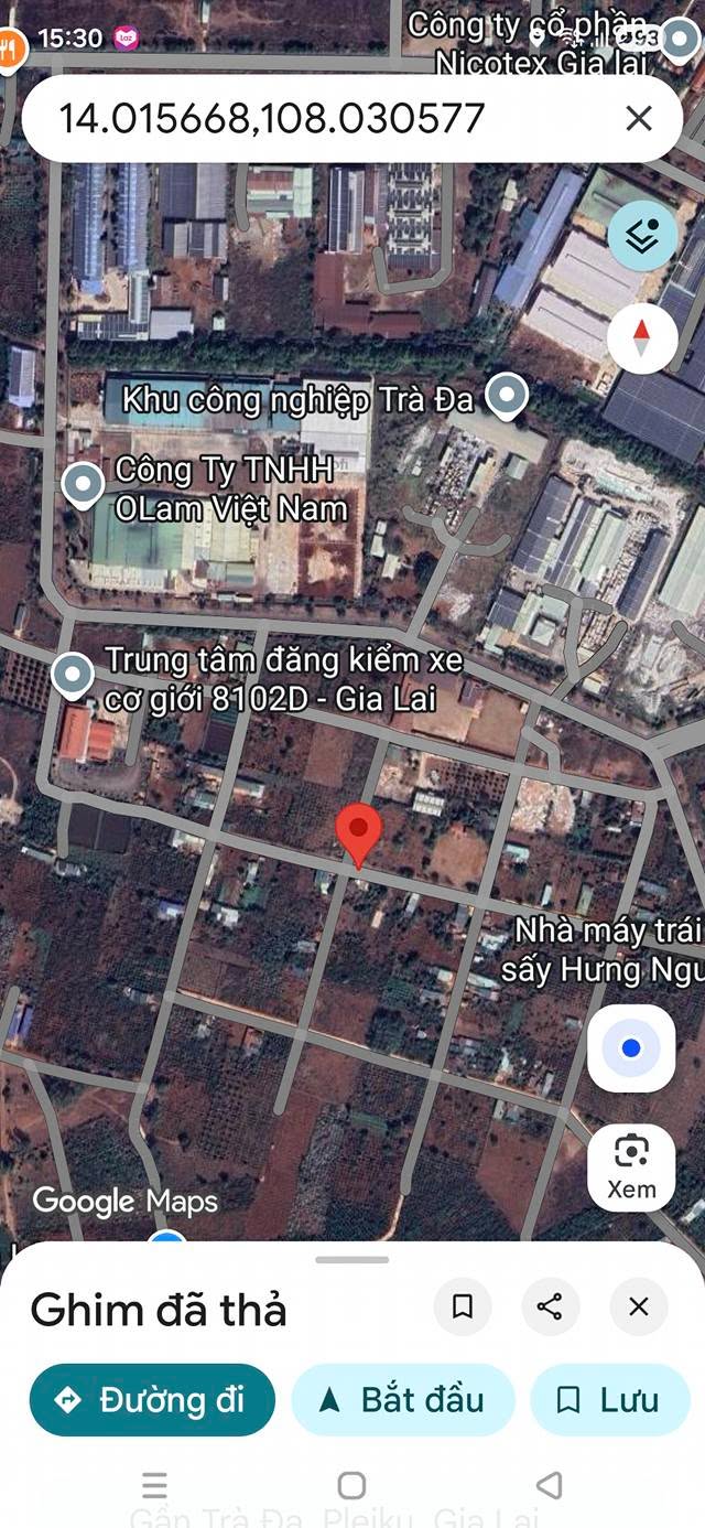 Đất nền lô góc tại xã Trà Đa, Pleiku, 708m² giá 4.144 tỷ - Cơ hội đầu tư lý tưởng!