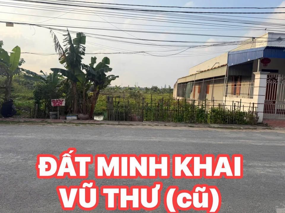 Lô đất kinh doanh Minh Khai Vũ Thư 172m² giá 2.xxx tỷ - Vị trí đắc địa, kinh doanh sầm uất!