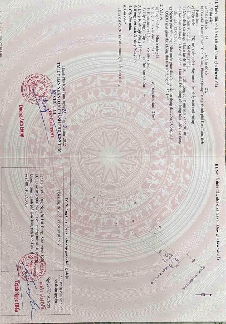 Đất thổ cư đường Phan Đình Phùng, TP Kon Tum 175m² giá 2.7 tỷ - Đầu tư sinh lời ngay!