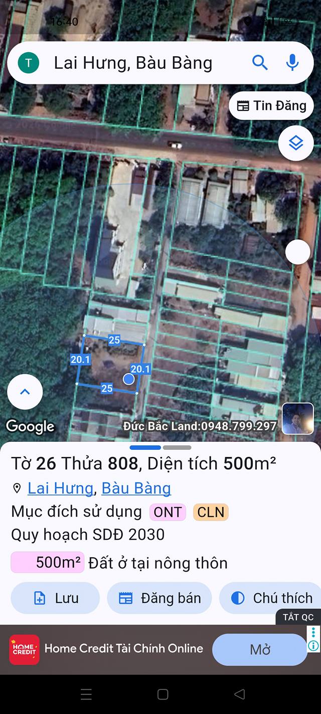 Đất nền 500m² tại KP Bến Tượng, Bến Cát - Giá đầu tư chỉ 2 tỷ!