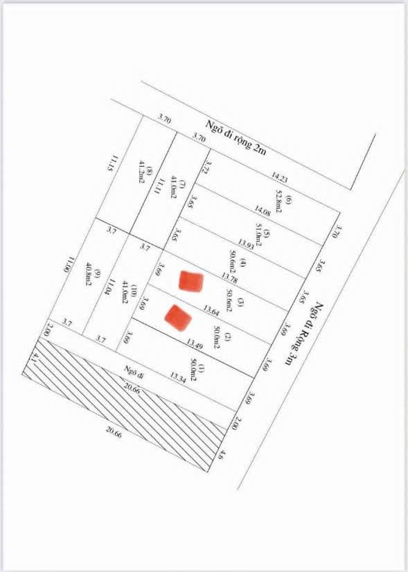 Đất nền 41m² tại Ngõ 18 Định Công Thượng, giá 800 triệu - Vị trí đẹp, ô tô đỗ gần!