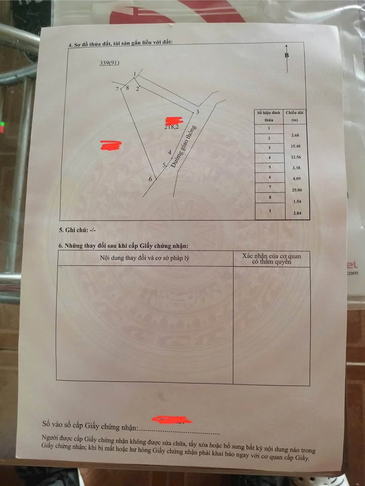 Lô đất thổ cư 100m² xã Đại Phúc, Thái Nguyên giá 1 tỷ - Sổ đỏ chính chủ