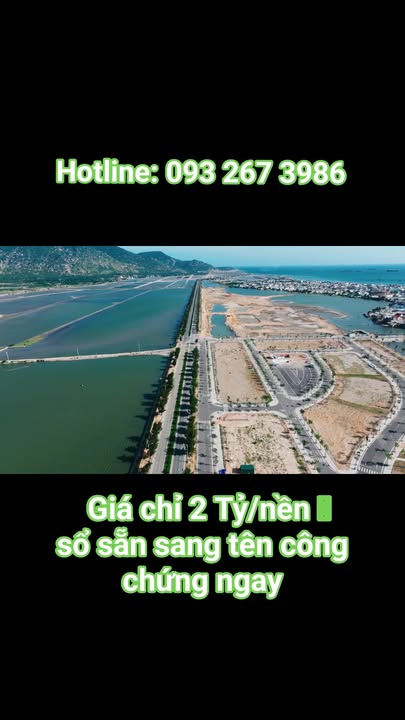 Đất nền Cà Ná 100m² giá chỉ 2 tỷ - Sổ đỏ riêng từng lô!