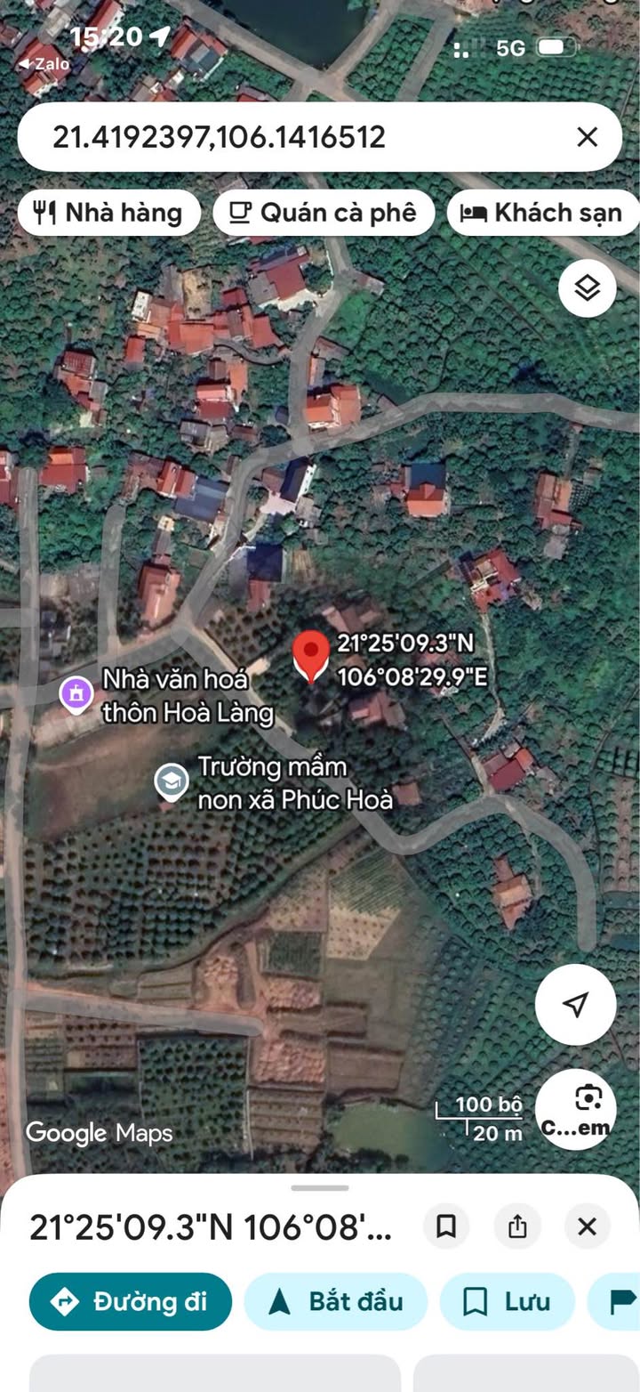 Đất nền Phúc Hòa, Tân Yên 1200m² giá chỉ 1 tỷ - Tiềm năng đầu tư lớn!