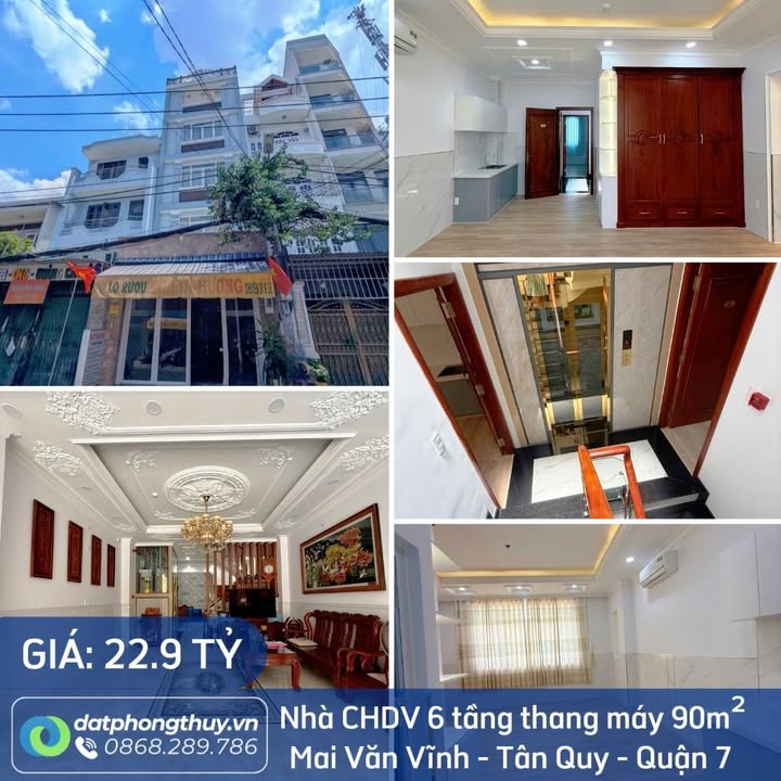 Căn hộ dịch vụ 6 tầng đường Mai Văn Vĩnh, Quận 7 giá thỏa thuận - Dòng tiền hiện hữu 730 triệu/năm!