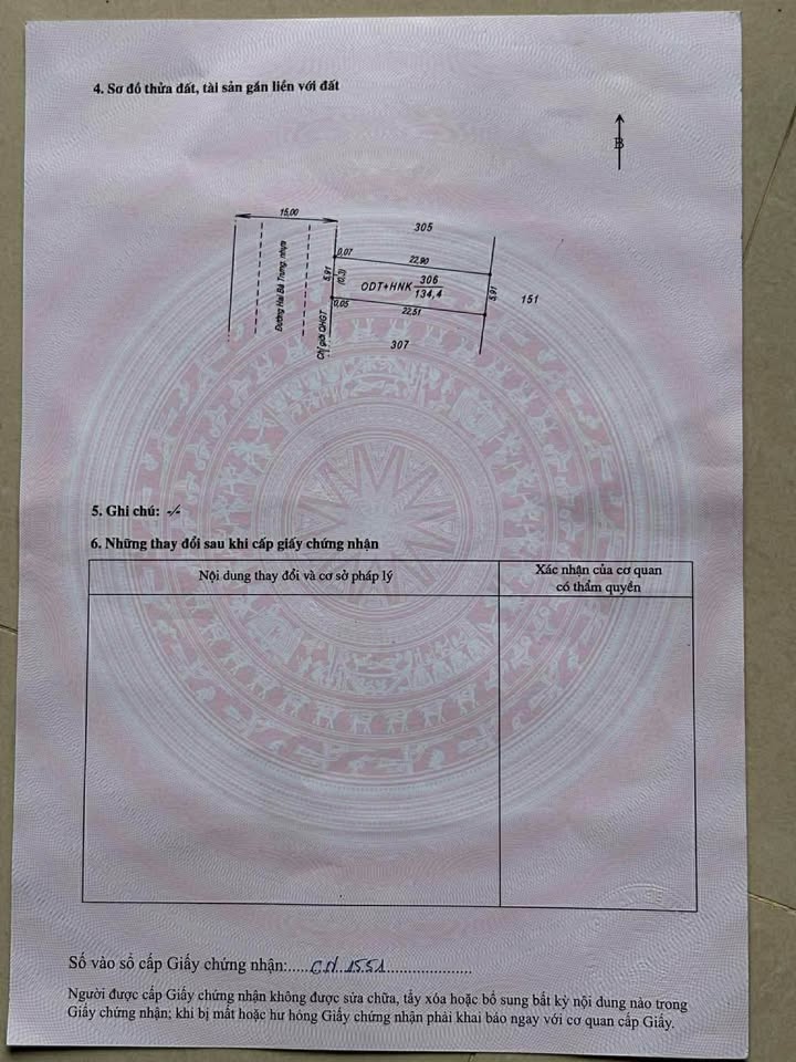 Nhà mặt tiền Hai Bà Trưng, Bố Trạch, 130.02m² - Giá chỉ 6 tỷ!