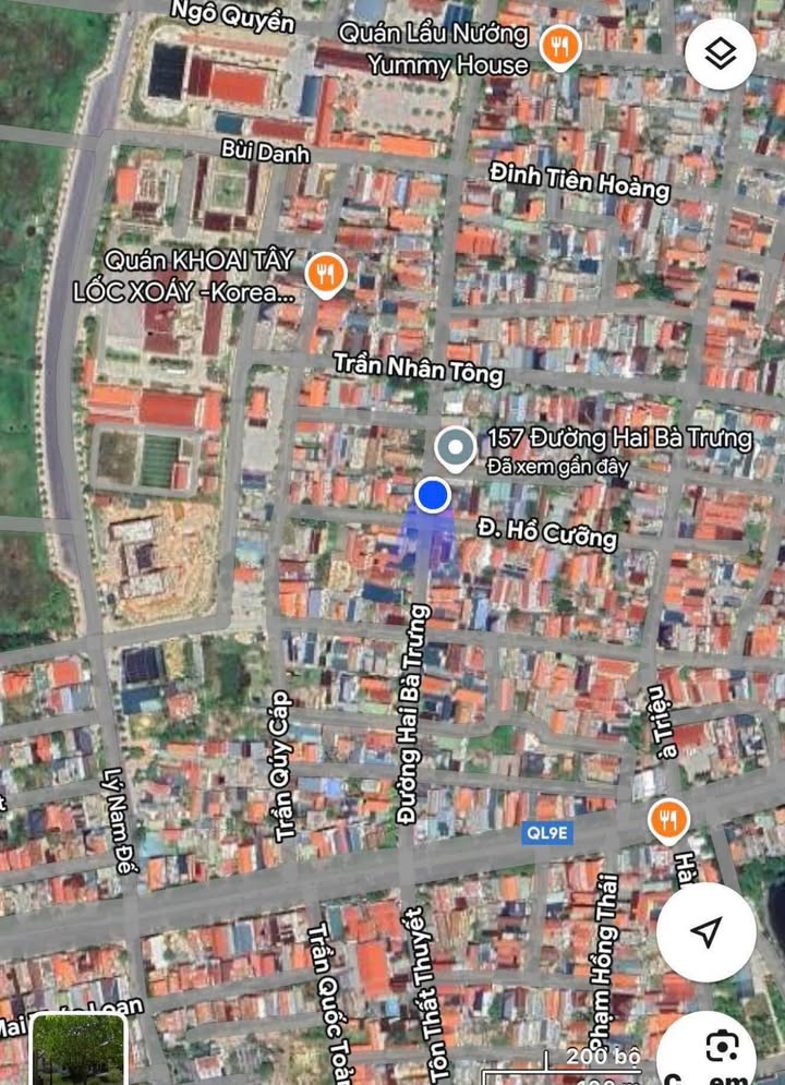 FrontHouse mặt tiền Hai Bà Trưng Đồng Hới 70m² giá 6 tỷ - Đầu tư sinh lời ngay!