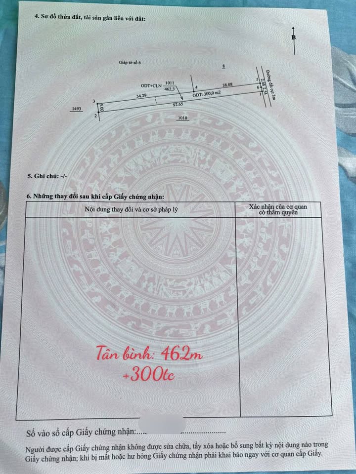 Đất nền Tân Bình, Vĩnh Tân 462m² chỉ 2 tỷ - Đầu tư sinh lời!