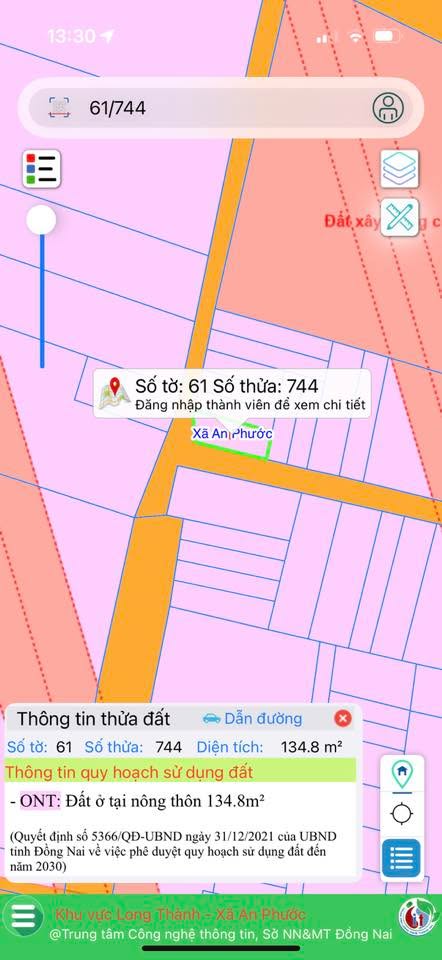 Đất nền 2 mặt tiền xã An Phước 152m² giá 3 tỷ - Đầu tư sinh lời ngay!