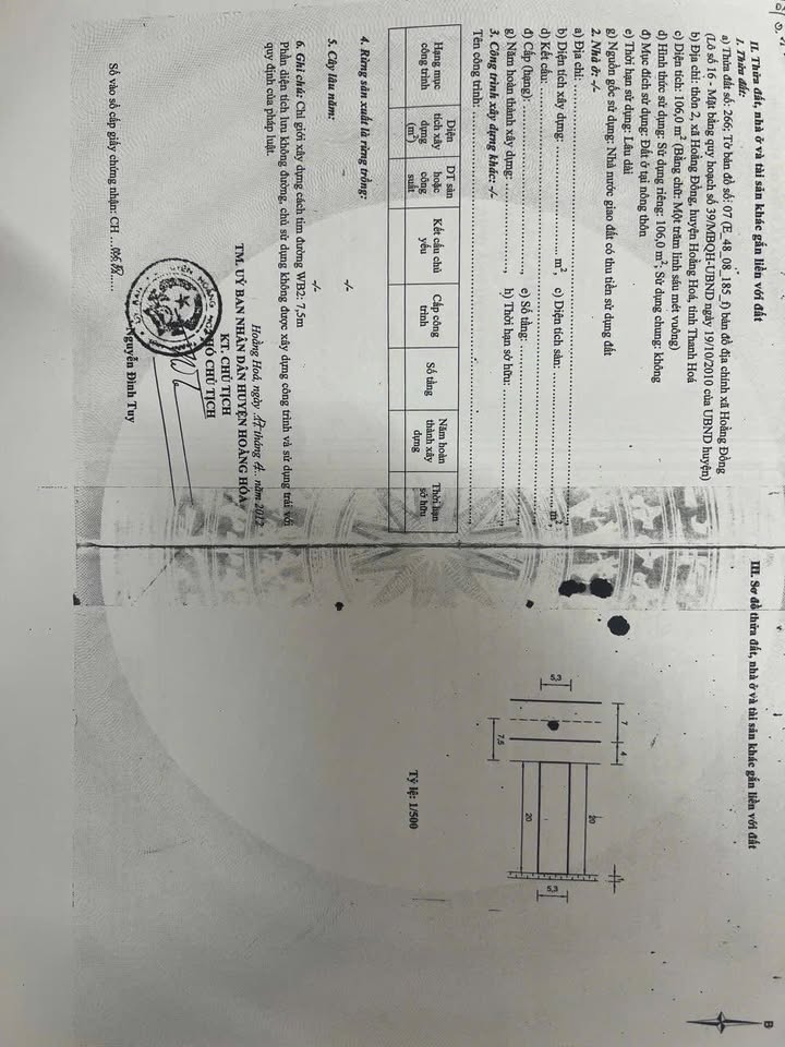 Nhà mặt tiền Hoằng Hóa 106m² giá 1.9 tỷ - Kinh doanh sầm uất!