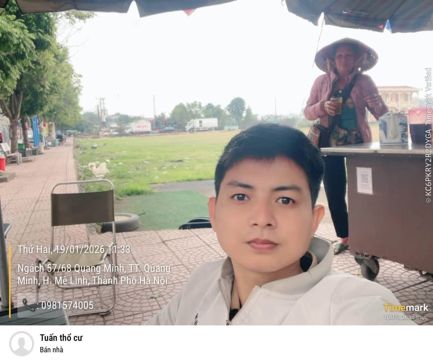 Đất nở hậu Tổ 5, Quang Minh 90m² giá thỏa thuận - Sổ đỏ chính chủ