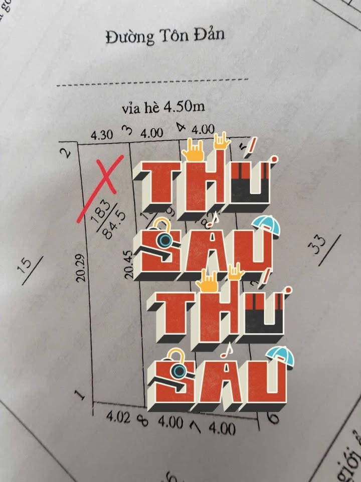Lô đất mặt tiền Tôn Đản, An Khê, Đà Nẵng 80m² giá 4 tỷ - Cơ hội đầu tư hấp dẫn!