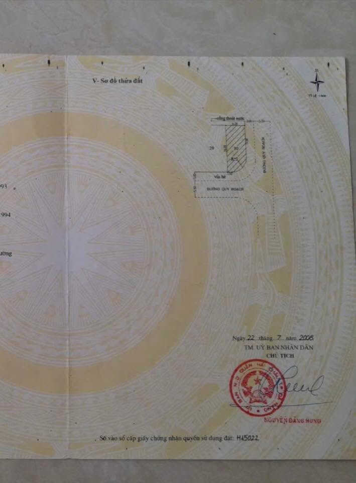 FrontHouse Đường 5,5m Hải Châu 98m² giá 1 tỷ - Khu vực đẹp, giao thông thuận lợi!